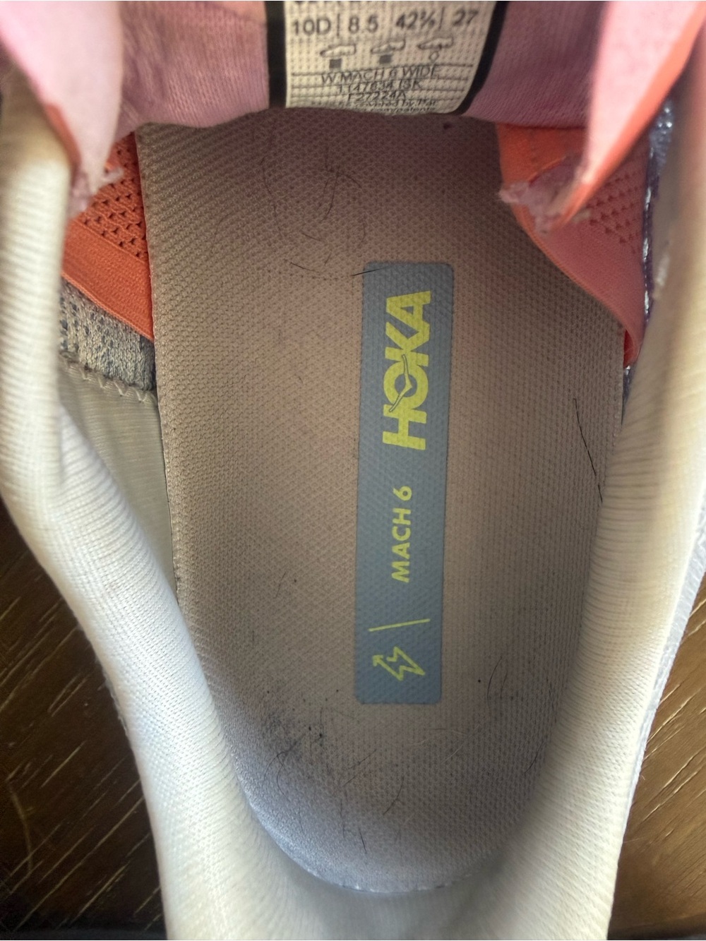 HOKA Mach 6 Women's Running Shoes-10W - Picture 4 of 8